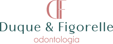 Logo da clínica DF Odontologia